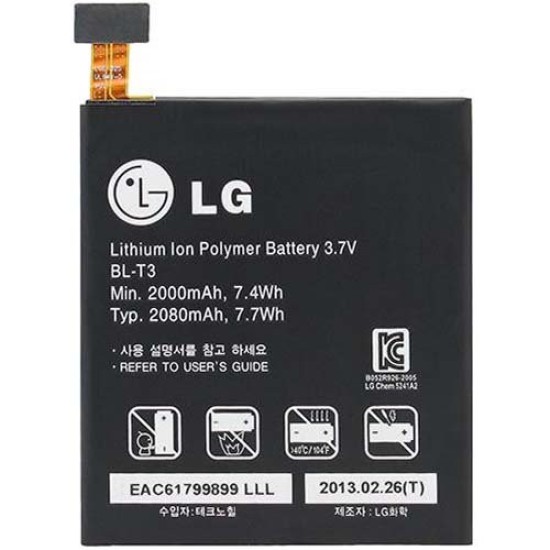  BATTERY LG F100,BL-T3 ORIGNAL NEW BLUK